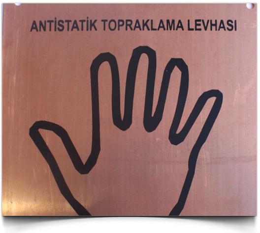 Antistatik Topraklama Levhası